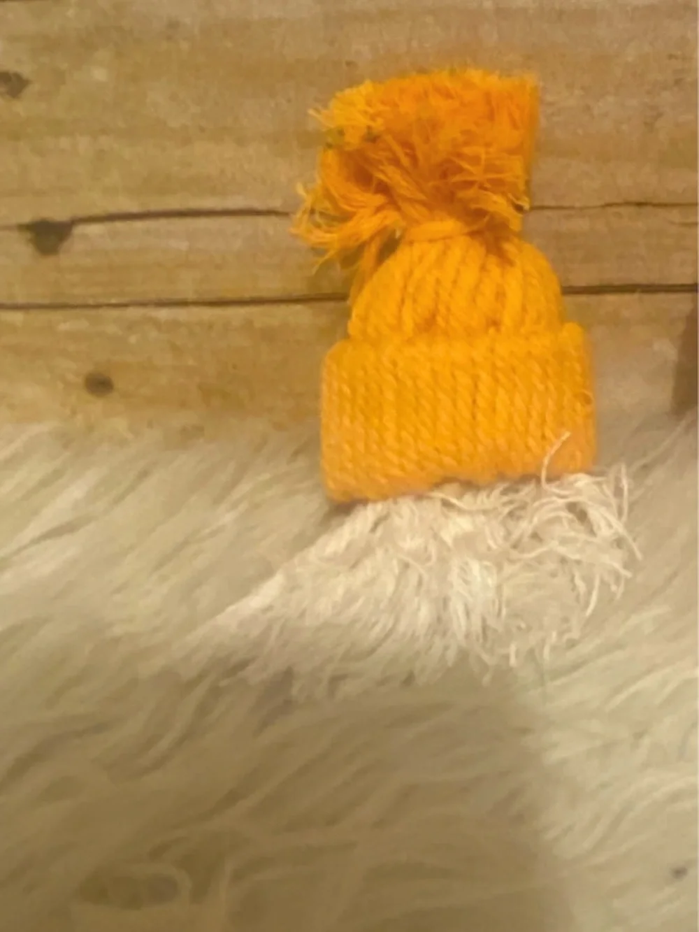 Christmas Yarn Gnome Ornament